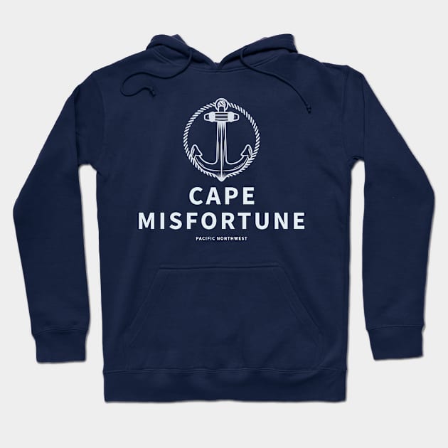 Cape Misfortune - Pacific Northwest Hoodie by KLANG